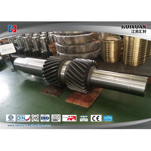 Quality Metallurgical Machinery Open Die Forging 20CrMnMo Heavy Industry Gear Shaft for sale