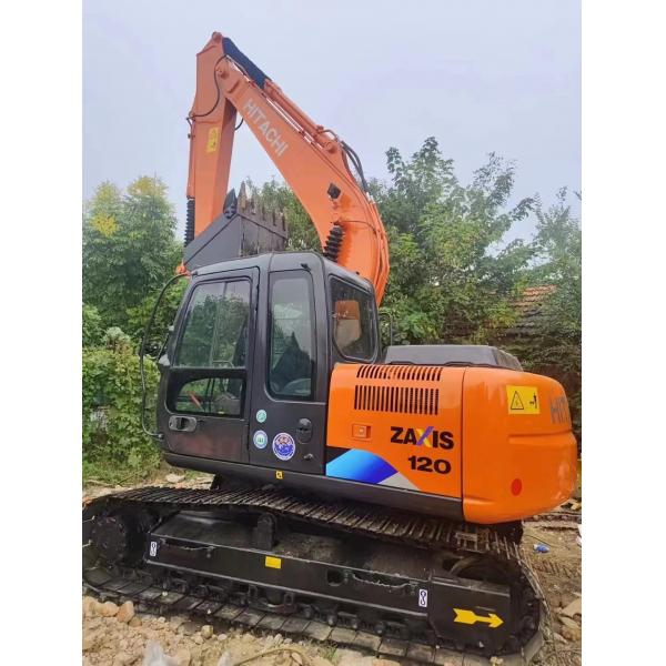 Quality Used construction machinery Hitachi ZX120 crawler excavator for road construction for sale