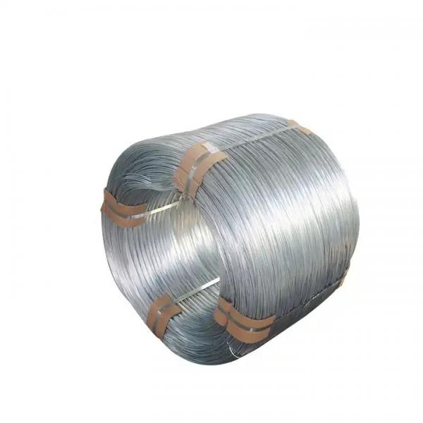 Quality 1-2 Tons Galvanized Wire Coil OD 1000-1500mm 8 Gauge Galvanized Wire for sale