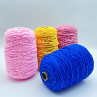 China 16S*2*8PLY 100% Acrylic Chenille Yarn Tufting Yarn Cone For Hand Knitting And Crocheting factory