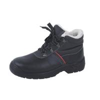 China Industrial Safety Shoes Euro38-47 with Steel Toe and Comfortable PU Injection Sole UF-145 factory