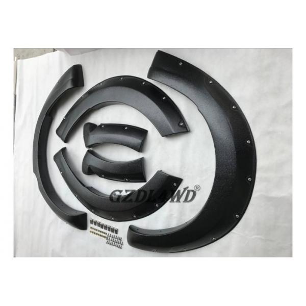 Quality Textured Black Big Fender Flares ABS , Pickup 4X4 Wheel Arch Flares Mazda Bt50 for sale