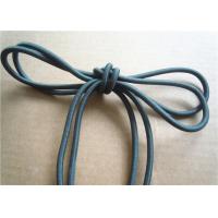 China Colored Cotton Cord for garment Braided Fabric Waxed Cotton Cord for Shoelace factory