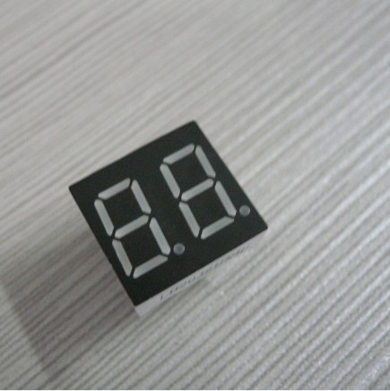 Quality 0.36 Inch Red Dual Digit 7 Segment LED Displays High Brightness For Electronic for sale