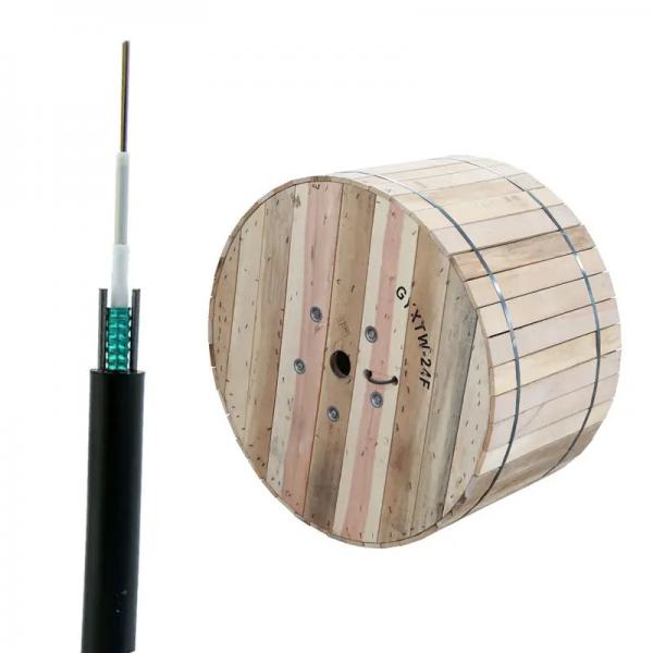 Quality Supply ethernet cable GYXTW aerial armoured 4 core fiber optic cable price for sale
