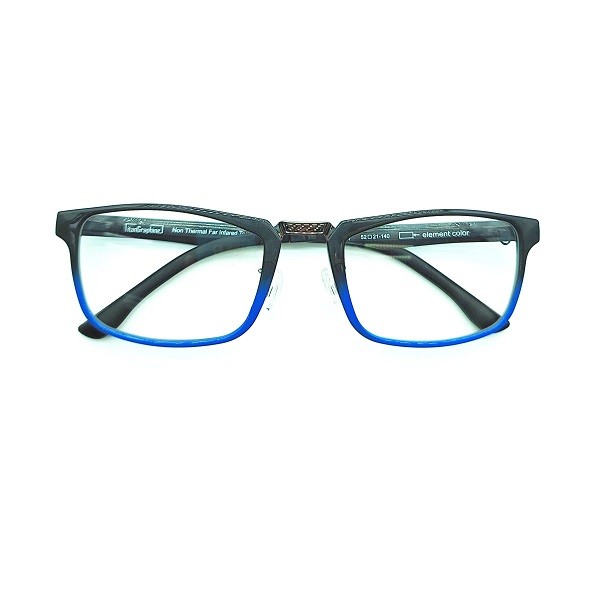 Quality 52mm Luxury Men's Optical Eyeglasses  Far Infrared Rectangle Full Rim Eyeglasses for sale