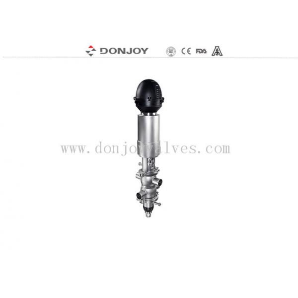 Quality SS316L Sanitary Double Seal Valve With Control Head/Donjoy Mixproof valves for sale