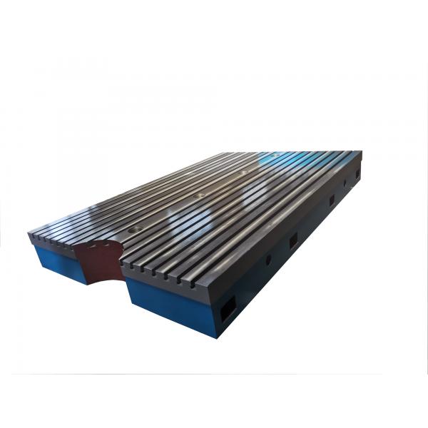 Quality High Strength Cast Iron Bed Plates T Slot Mounting Plate Long Working Life for sale