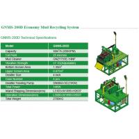 China GNMS-200D mud recycling system,economy mud recycling system, 200GPM mud recycling system factory