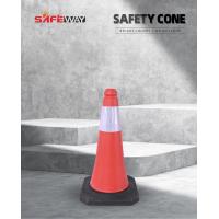China UV Protection Visible Traffic Cone With Lamp 2kg Weight EVA Traffic Cone factory