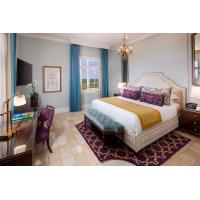 China American Style Modern Design Luxury Hotel Bedroom Furniture Walnut Wood Finish factory