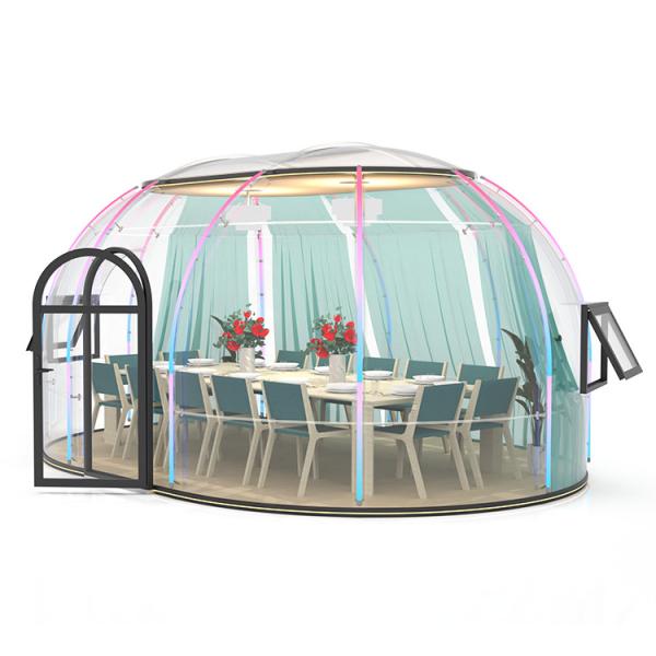 Quality Length 4m Igloo Bubble Tent Anti Noise Transparent Igloo Tent for sale