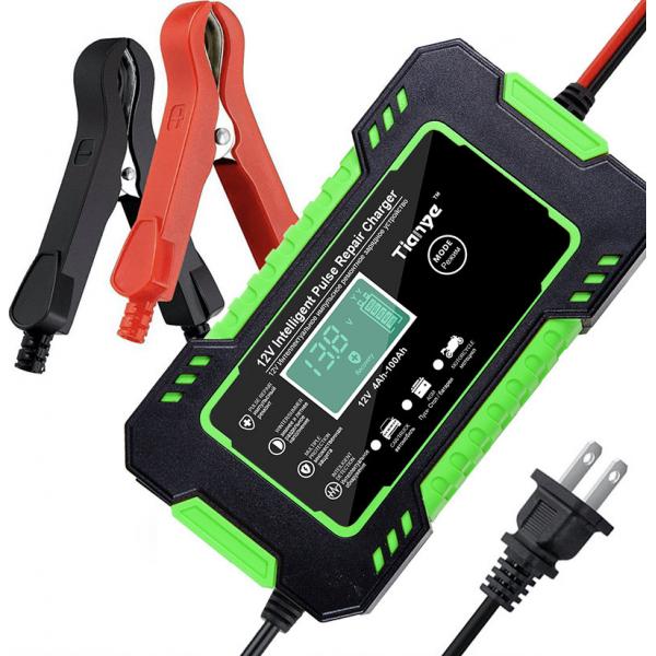 Quality Portable AGM GEL Battery Pulse Repair Charger 12V for sale