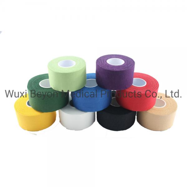 Quality 1 2" 1 1 2" Yellow Athletic Tape Cotton Adhesive Trainers for sale