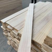 China Paulownia Furniture Wood Strip Prices with Length 2000mm/2440mm/2500mm/3050mm/3660mm factory