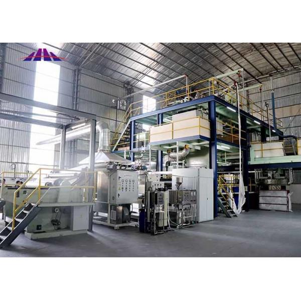 Quality Polypropylene Non Woven Fabric Production Line 1200KW For Protection Cloth for sale