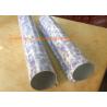 China Powder Coating Round Aluminum Extrusion Profiles Marble Grain Color 8-15HW Hardness factory