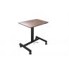 China Portable Smart Lift Height Adjustable Standing Desk On Wheels factory