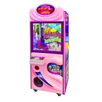 Quality Pink Color Toy Catcher Machine 31 Inches With Wooden Plastic Material for sale