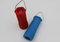 China Portable Telescopic Red LED Night Lamp And Lantern For Camping , Tent Flashlight factory