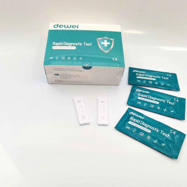 Quality HIV Rapid Test Cassette/Strip(Whole blood/Serum/Plasma) 25 Tests per box for sale