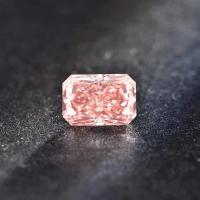 China Radiant Shape Synthetic Lab Grown Pink CVD Diamonds 10 Mohs IGI Certified factory