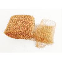 China Gas Liquid Knitted Copper Mesh Roll Pest Control 99% Pure 0.18mm factory