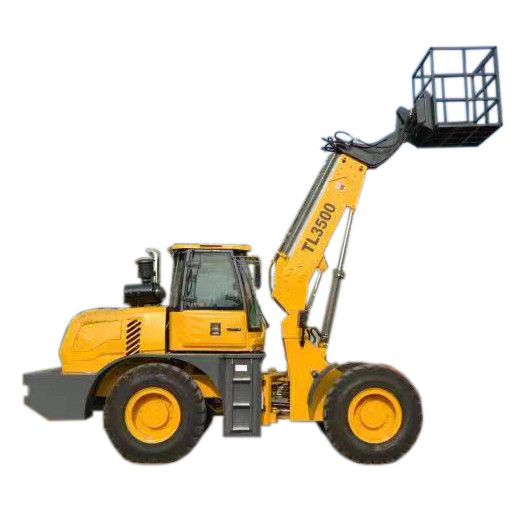Quality Six Cylinder Telescopic Loader TL3500 Four Wheel Drive 3.5 Tons for sale