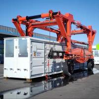 Quality 60T Shipping Industrial Straddle Carrier System For Oversized Loads for sale