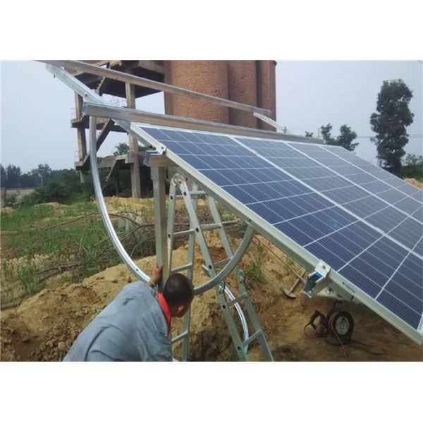 Handle Solar Panel Adjustable Tilt Mount Sun Tracker High Strength ...