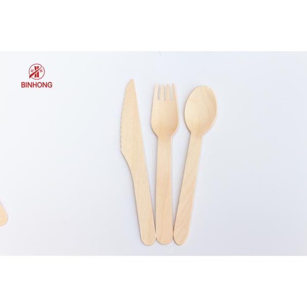 Quality No Toxins 160mm Wooden Disposable Forks For Party for sale