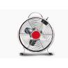 China Quiet Decorative Retro Electric Fan 2 Speed 4 Blade Metal Carry Handle factory