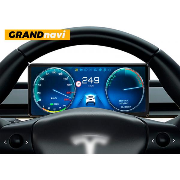 Quality 12V Tesla Model Y Display Bluetooth Tesla Model 3 Instrument Panel ON Dashboard for sale