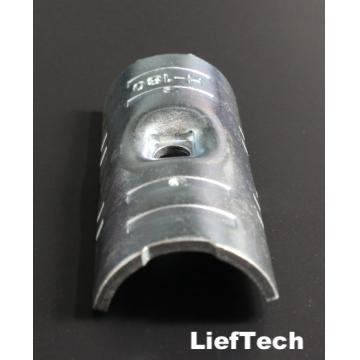 Quality Lean Tube Metal Pipe Connector Steel Pipe Fittings 180 Degree Joint Clamps for sale