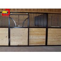 Quality Eco Friendly Carbonized Bamboo Board 2.2m Mesh Horse Stall Fronts for sale