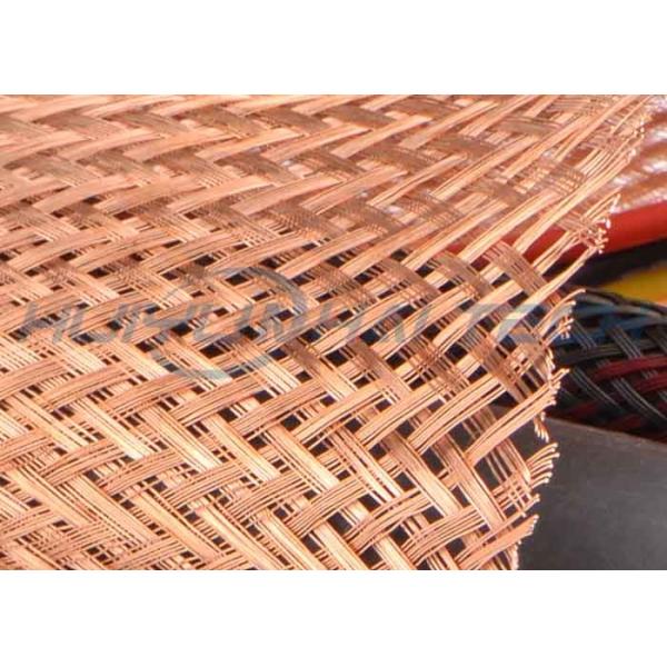 Quality Meta Tinned Copper Braided Sleeving , Expandable Cable Shielding Sleeve for sale