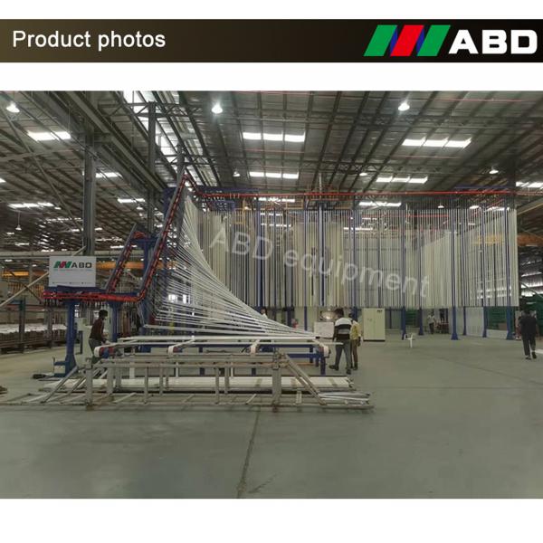 Quality ISO9001 Vertical Powder Coating Line Manual Overhead Conveyor System for sale