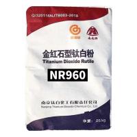 China High Quality Additive Supplement White Powder Nr960 Rutile Titanium Dioxide 25kgs/Bag factory