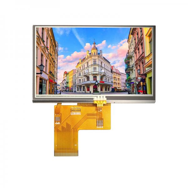 Quality ILI6485A Parallel LCD Display 4.3 Inch Resistive Touch 350 Bright Tft Lcd Module for sale