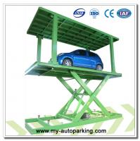 China Hot Sale! Double Deck Car Stacker Pit/ Smart Tower Car Parking Lift/Garage Storage/Multipark/Parking System Singapore factory