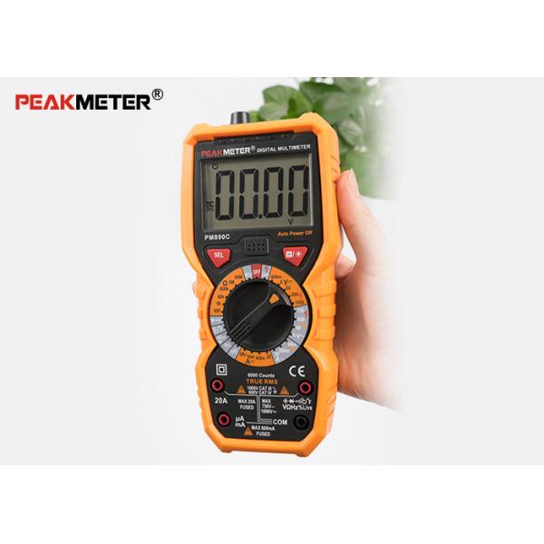 Quality Professional Handheld Digital Multimeter Overload Protection Low Battery Indications for sale