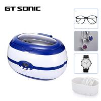 Quality 5 Timer Cycles Small Ultrasonic Cleaner Machine Digital GT SONIC 40kHz 600ml for sale