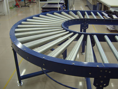 Quality 10m/Min 180Degree Turning Conveyor Belt Machine / Conveyor Belt Vulcanizing Machine for sale