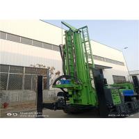 Quality 200 Meter Water Borehole Drilling Rig , Borehole Drilling Machine With Compressor for sale