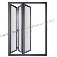 China 55 60 Series Aluminium Frame Glass Window , PVDF Aluminium Double Glazed Windows factory