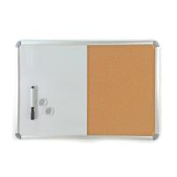 China Magnetic white board +cork board for sale