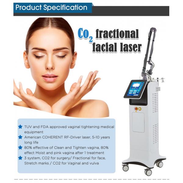 Quality Medical Laser Skin Resurfacing Machine , Acne Scar Removal Fractional Co2 Laser for sale