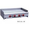 China Commercial Stainless Steel Gas Griddle Flat Surface Gas Range Griddle For Indoor factory
