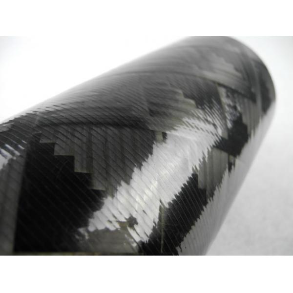 Quality Printing Machine Beam Carbon fiber Filament Wound Tube 30 Degree Winding Angle for sale