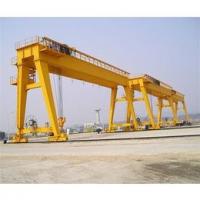 Quality Safe Reliable Traveling Double Girder Gantry Crane 40 Ton Bridge Crane Low Noise for sale